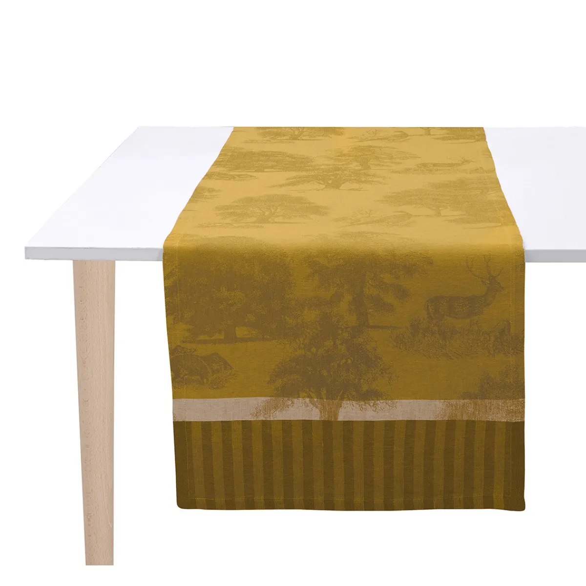 Yves Delorme Chemin de table Souveraine style Best Sale