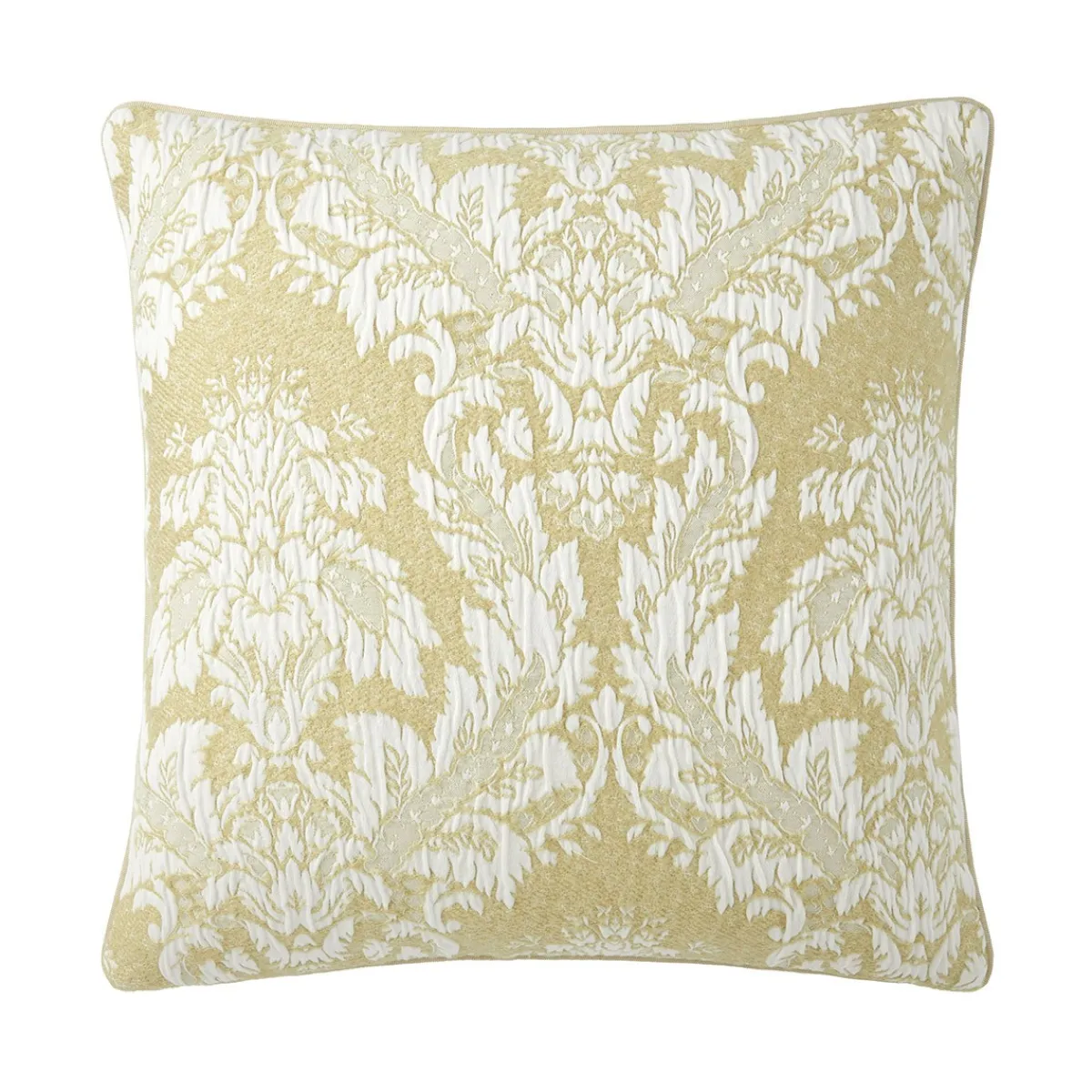 Yves Delorme Coussin Fresque Tilleul Outlet