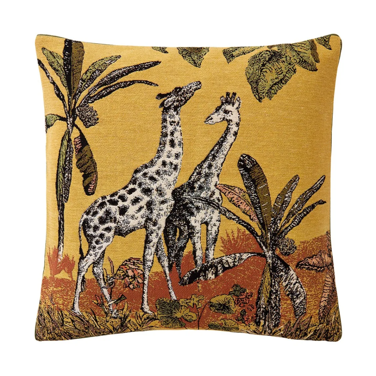 Yves Delorme Coussin MASAI Rotin Outlet