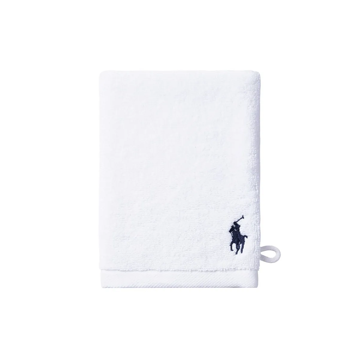 Yves Delorme Gant de toilette Polo Player style Outlet