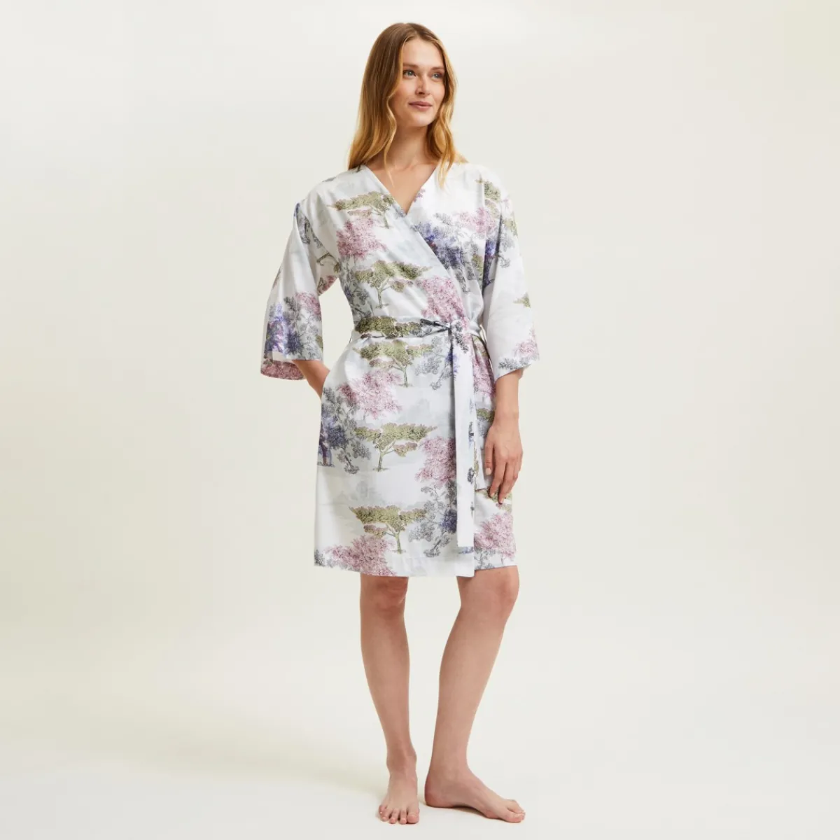 Yves Delorme Kimono court Parc style Store