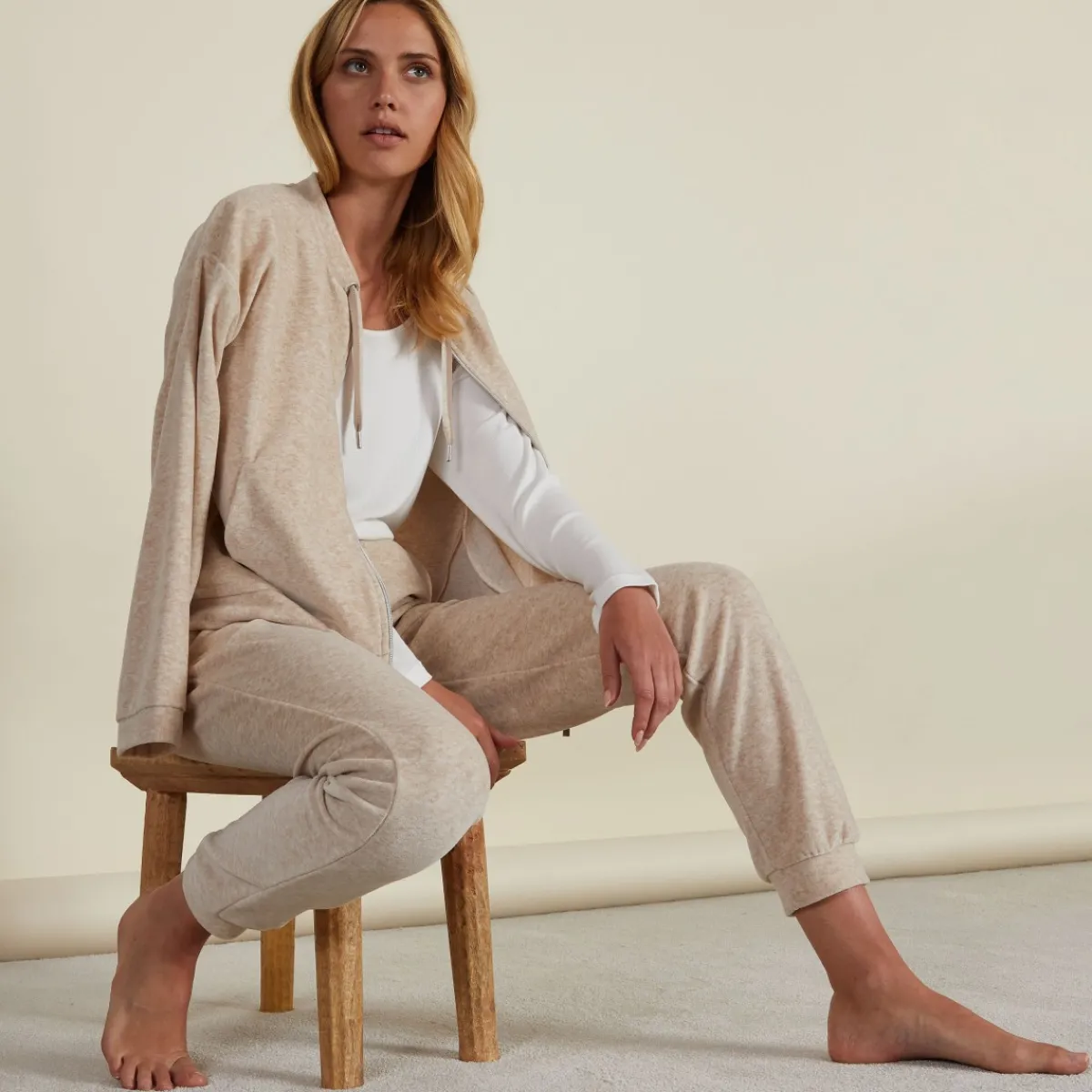 Yves Delorme Pantalon Astral style Clearance