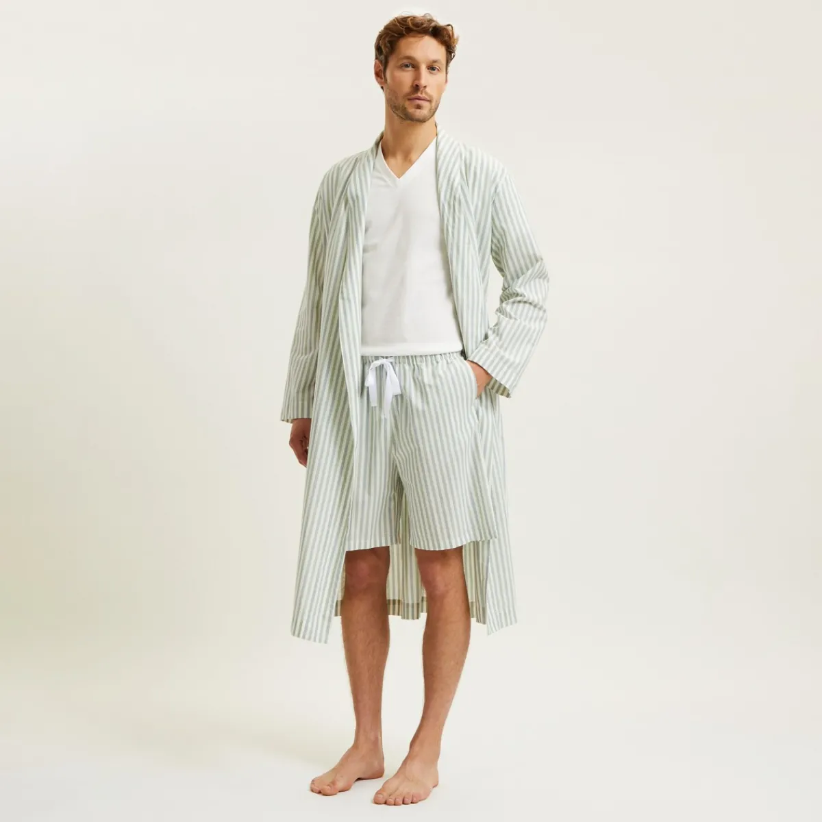 Yves Delorme Peignoir long Kos style Discount