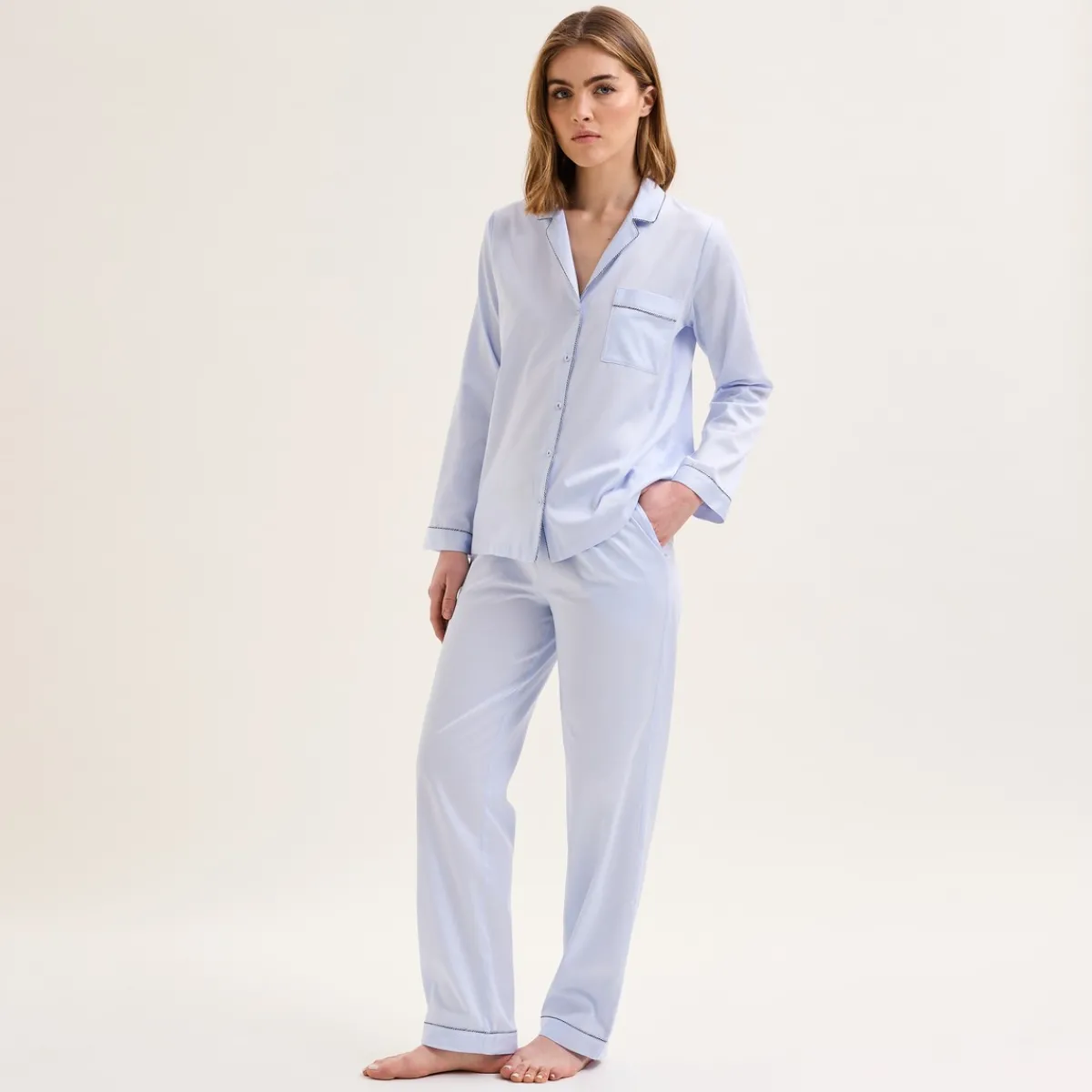 Yves Delorme Pyjama Essentiel Uni style Online