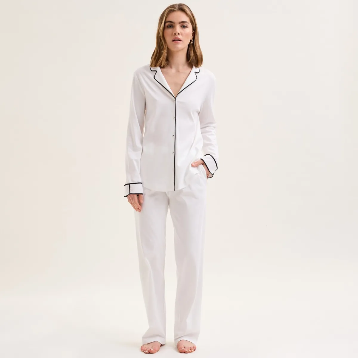 Yves Delorme Pyjama Olympe style Best Sale