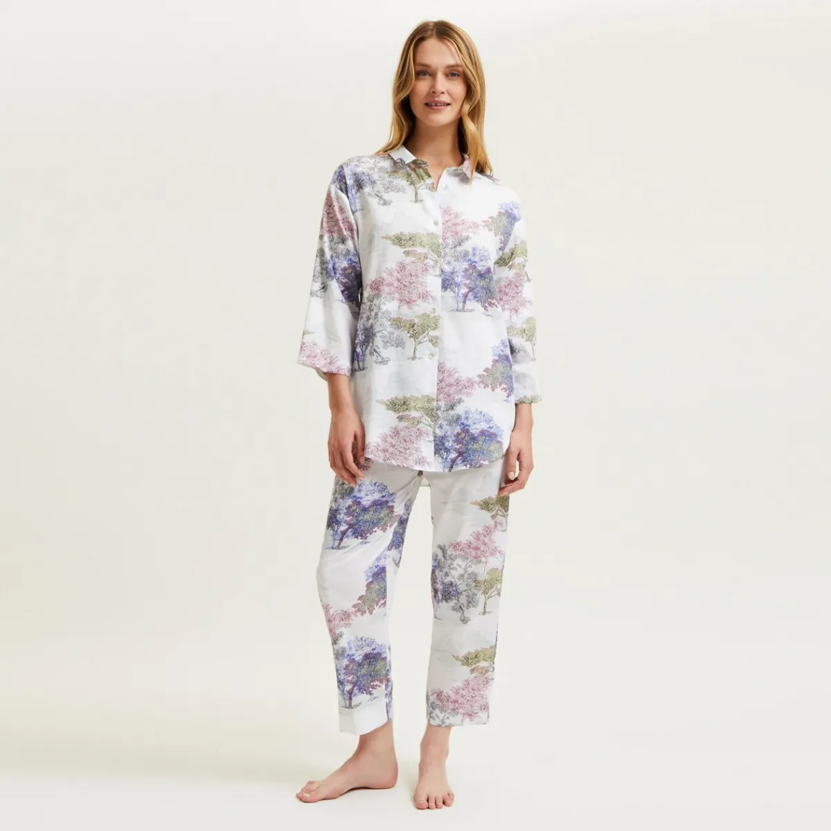 Yves Delorme Pyjama Parc style Outlet