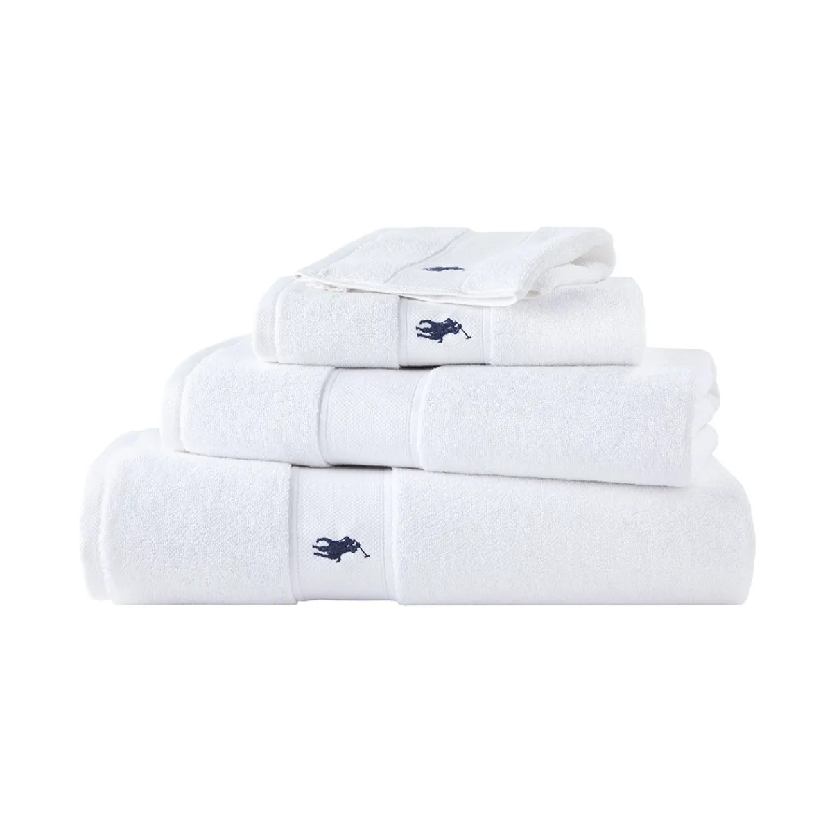 Yves Delorme Serviette de bain Polo Player style Outlet